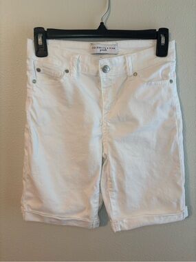 Celebrity Pink White High-Rise Shorts girls size 14